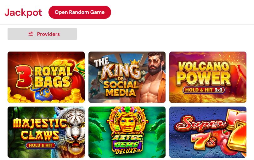 Spin jackpot slots and win massive progressive prizes today